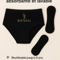 8 Culottes menstruelles premium lavables BIENZEL