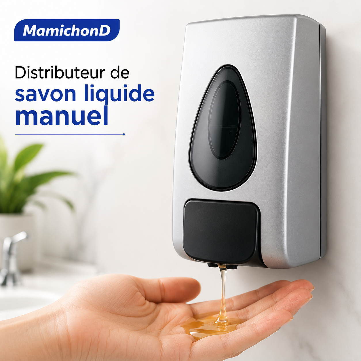 Distributeur de Savon Liquide Manuel